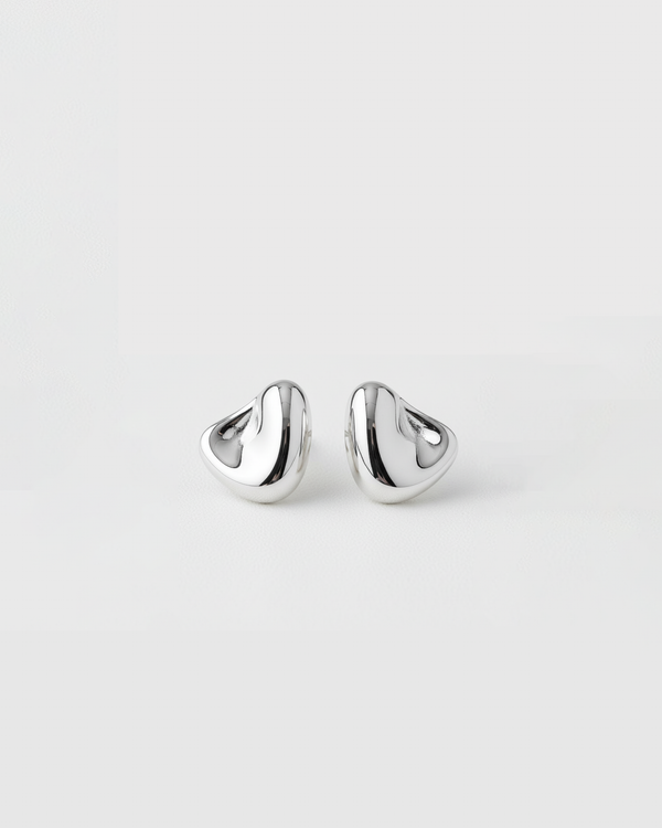 ahrensandco Mid-Century Stud - Stainless Steel Unisex Stud Earrings