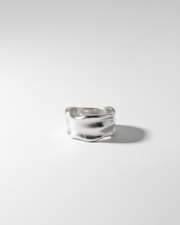 Ahrensandco Rivulet Ring - 925 Silver Ring Unisex