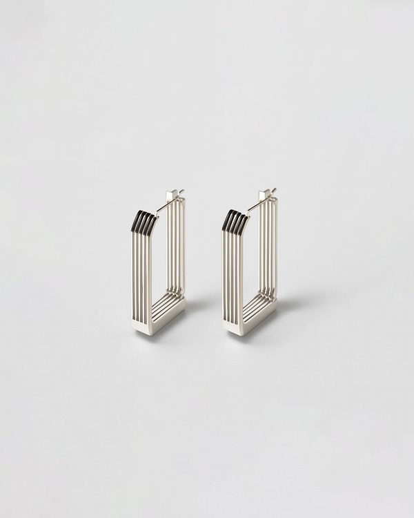 Boucle d'oreille Ahrens & Co Strata Frame