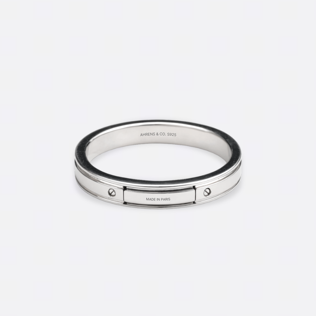 Bague à bande Boltline Ahrens & Co.