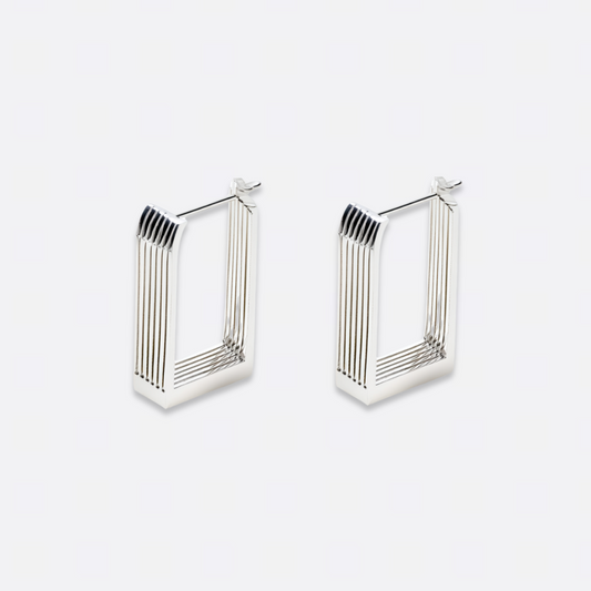Boucle d'oreille Ahrens & Co Strata Frame