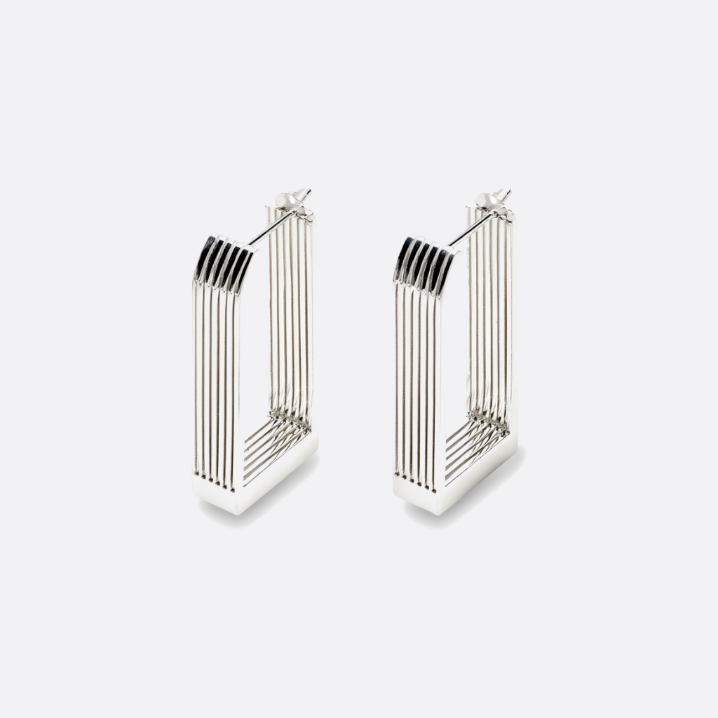 Boucle d'oreille Ahrens & Co Strata Frame