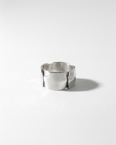 ahrensandco Brutalist No. 1 Ring – 925 Silber Ring Unisex
