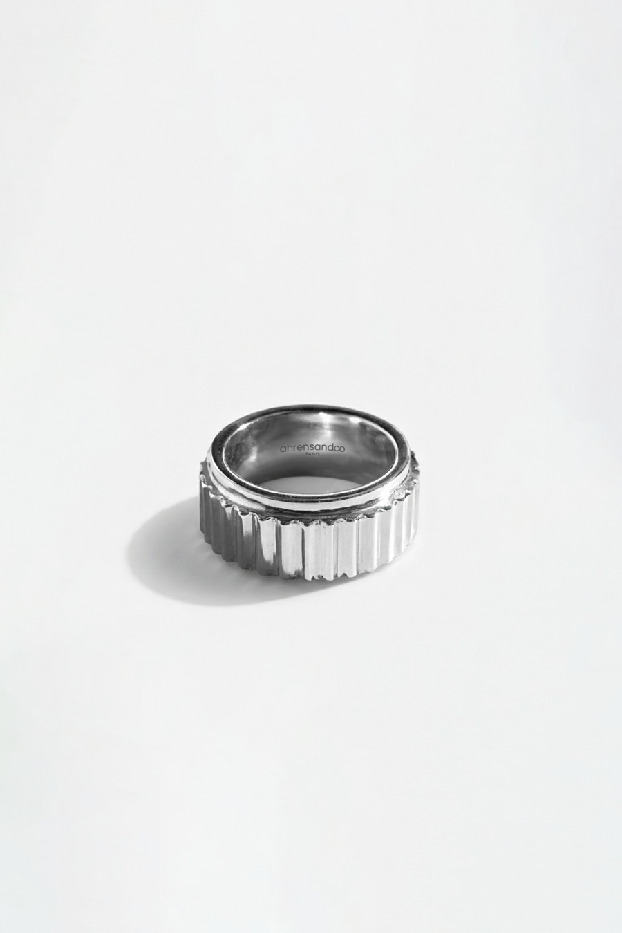 Ahrensandco Cannelé Ring – Stainless Steel Ring Unisex 