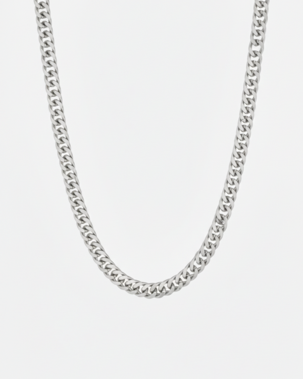 ahrensandco Cuban Chain 3 mm – Stainless Steel Curb Chain Unisex 