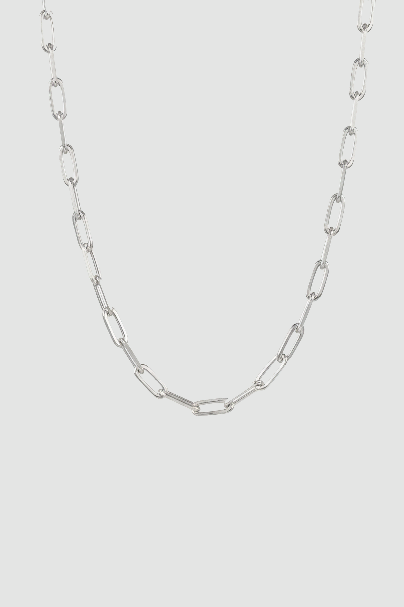 ahrensandco Honoré Necklace aus Edelstahl mit rhodinierter Oberfläche – minimalistische Kette mit Gravur, designed in Paris
