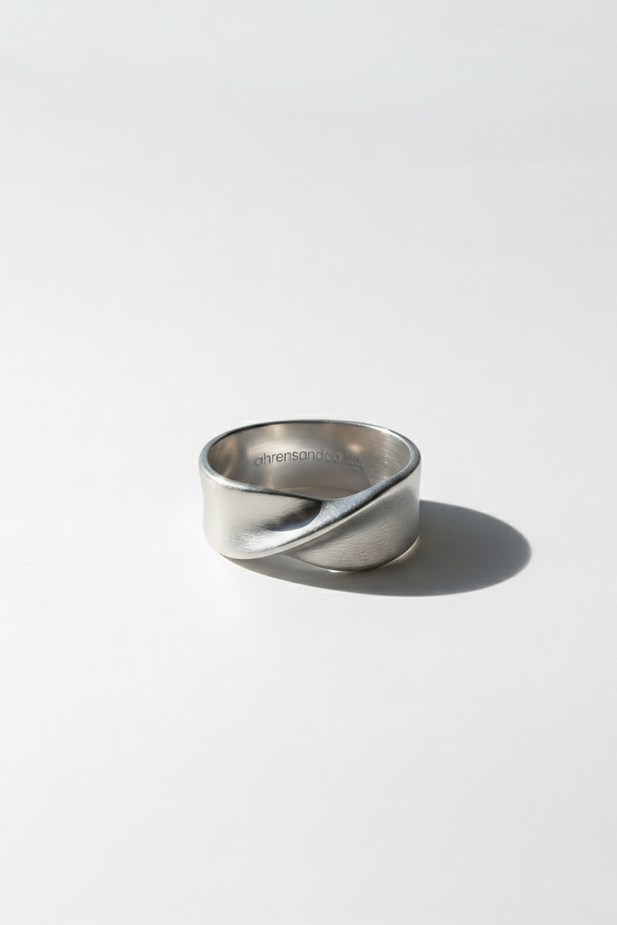 Ahrensandco Linéaire Ring - 925 Silver Unisex Ring 