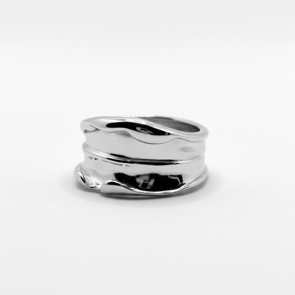 ahrensandco Marée Ring aus Edelstahl – Unisex Ring Detailansicht