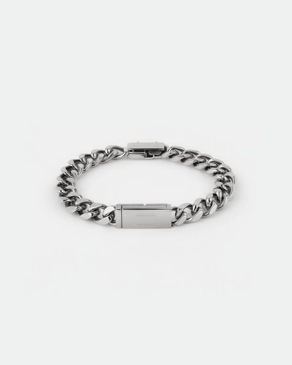 ahrensandco Metropolitan Cuban Bracelet – Stainless Steel Unisex Bracelet 