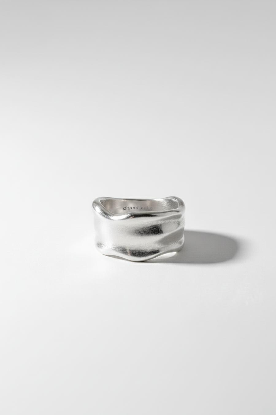 Ahrensandco Rivulet Ring - 925 Silver Ring Unisex 