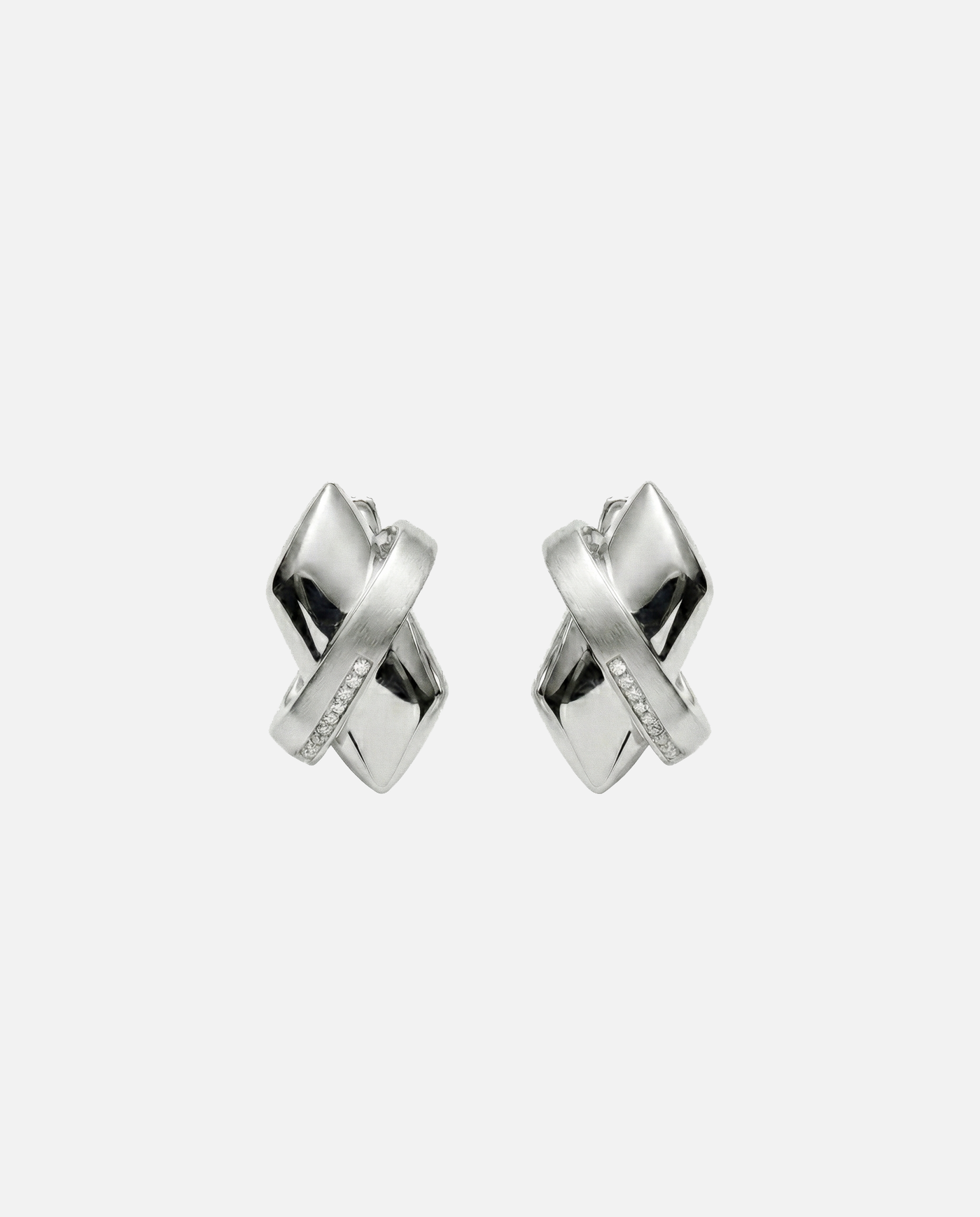 ahrensandco Croisé Earring – Unisex Ring Frontansicht
